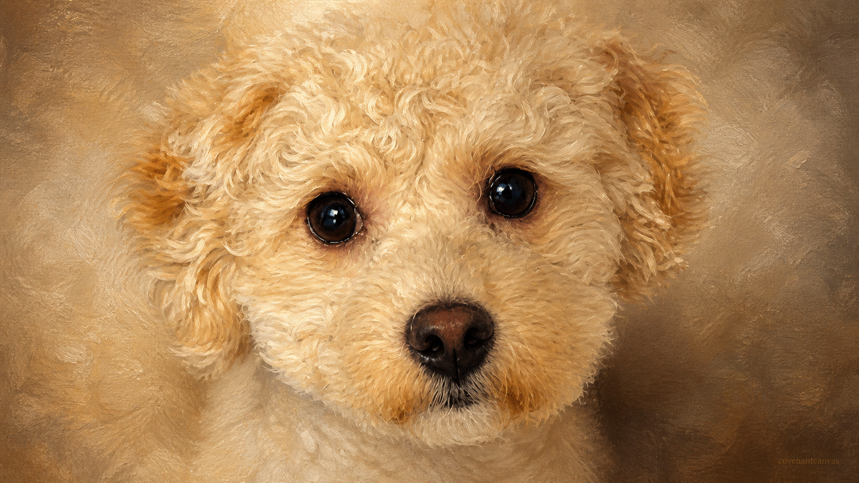 Signature Portrait Pet Canvas