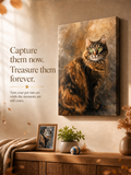 Signature Portrait Pet Canvas