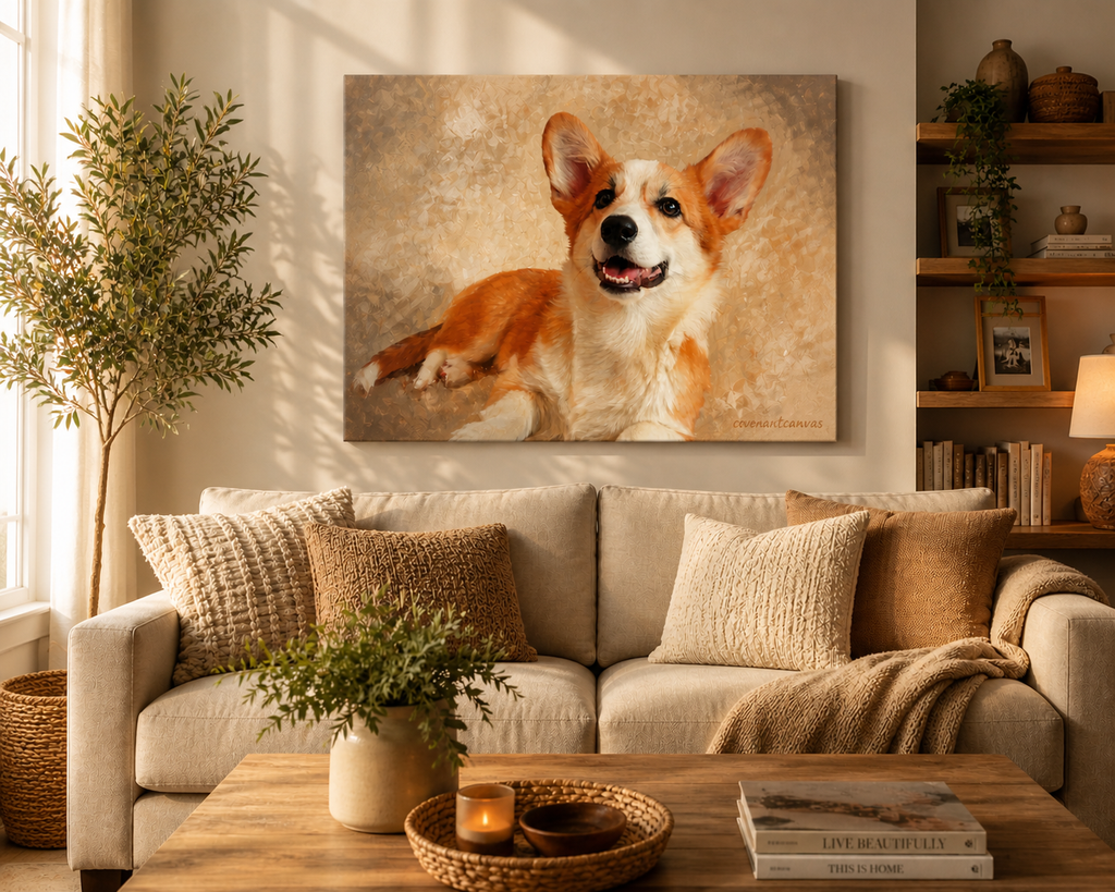 Signature Portrait Pet Canvas