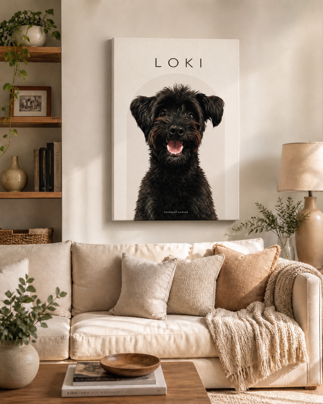 Turn Your Pet Into Timeless Art | Custom Minimalist Pet Portrait