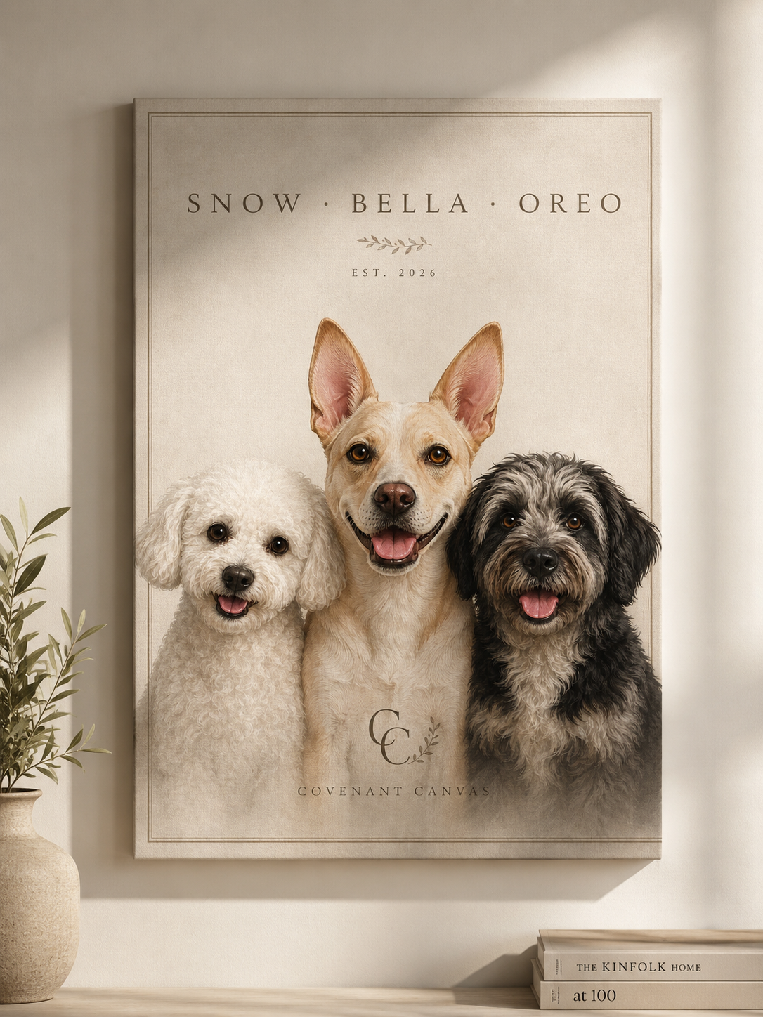 Turn Your Pet Into Timeless Art | Custom Minimalist Pet Portrait
